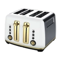 Morphy Richards Electric Stylish Ascend Soft Gold 4 Slice Toaster 2000W