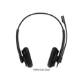 Yealink TEAMS-UH34L-D UH34 Lite Dual Ear Wideband Noise Cancelling Microphone USB Connection