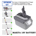 Dyson V7 Battery Adapter To Makita 18V Li-Ion Battery
