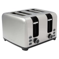 Westinghouse Electric Kitchen Benchtop Bread Toaster Stainless Steel 4 Slice