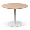 Scope Round Office Meeting Table - Natural