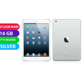 Apple iPad Mini Wifi (16GB, Silver) Australian Stock - Grade (Excellent)