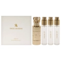 Swiss Arabian Musk 07 For Unisex 4 Pc Mini Gift Set 3 x 1oz Perfume Spray, Metal Case