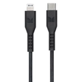 Monster 1.2M MFI-Certified Lightning to USB-C Charging/Sync Cable For iPhone BLK
