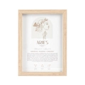 Splosh Mystique Framed Print Aries Standing/Hanging Zodiac Home Decor 20x33cm