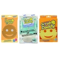 Scrub Daddy Caddy & Original Sponge Set