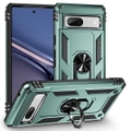 For Google Pixel 7a Case, Shockproof TPU/PC Cover, Dark Green