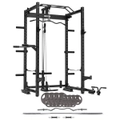 CORTEX PR4 Folding Power Rack with 90kg Standard Tri-Grip Weight and Bar Set