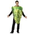 Hobbypos Get Real Green Grapes Fruit Food Party Comical Womens Mens Costume OS