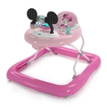 Bright Starts Disney Minnie Mouse Foldable Baby Walker w/ Music & Play Toys 6m+