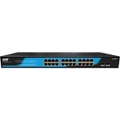 Alloy AS1026-P 24 Port Unmanaged Gigabit 802.3at PoE Switch + 2x 1000Mb SFP Ports, 250 Watts