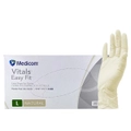 Medicom - Latex Powder Free Nail Gloves Natural Size L (Large) 1000pcs