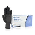 Medicom Safe Touch Black Nitrile Powder Free Nails Gloves Size M (Medium) 100pcs