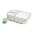 Locknlock 1.5L To-Go 3-Compratment Airtight Bento Box Lunchbox Food Storage Mint