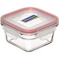 Glasslock Square Oven Safe 900ml Food Container w/ Lid Kitchen Storage Clear