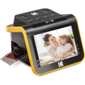 Kodak Digital Film Scanner, Film and Slide Scanner with 5� LCD Screen, Convert Color & B&W Negatives & Slides 35mm, 126, 110 Film to High Resolution 22MP JPEG Digital Photos, Black