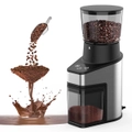ADVWIN Automatic Coffee Grinding Machine, 18 Cup Capacity for Drip Coffee, Espresso, French Press Filter