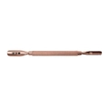 Caronlab Grip Nail Cuticle Pusher R6 (Rose Gold, Double Ended Spoon)