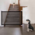 Floofi Pet Baby Gate Dog Fence Safety Net Stair Barrier Security Door 100cm - Black