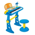 Blue 37 Key Kids Electronic Keyboard Piano Organ Toy/Microphone Music play kids