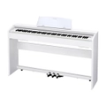Casio PX-770WE Privia 88-Note Digital Electric Piano With Foot Pedals White