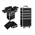 7 in 1 Portable Cosmetics Beauty Hairdressing Makeup Trolley Carry Bag