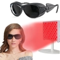 Red Light Therapy Glasses Eye Protective Glasses For Tanning Goggles Visible Light Blocking