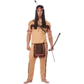 Native American Brave Adult Indian Costume