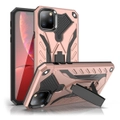 For iPhone 11 Pro Case, Armour Strong Shockproof Cover Kickstand, Rose Gold