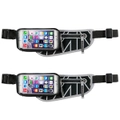 2PK Allsop ClickGo Running/Gym Water Proof Belt w/Zip Pouch/5.7in Case For Phone