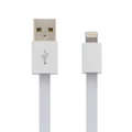 Moki USB-A to Lightning MFI-Certified Data Sync Charging Cable for iPhone White