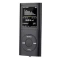 Catzon MP4 Player + 8GB SD Card MP3 Digital Video 1.8" LCD Music Video Media Player FM Radio Music Home-Black