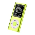 Catzon MP4 Player + 8GB SD Card MP3 Digital Video 1.8" LCD Music Video Media Player FM Radio Music Home-Green