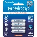 Panasonic 4 Pack AAA Eneloop Batteries Rechargeable LSD