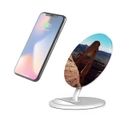 QI Wireless Charger For iPhone 12/11 Samsung Galaxy S20 Ultra, Rocky Human