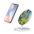 QI Wireless Charger For iPhone 12/11 Samsung Galaxy S20/S20+/S20 Ultra, Garden