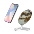 QI Wireless Charger For iPhone 12/11 Samsung Galaxy S20 Ultra, Sea Window