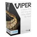 Viper DIY LED Strip Kit 14.4w 2 Meters Cool White IP54 Havit Lighting - VPR9785IP54-60-2M