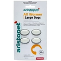 All Wormer Tablets for Large Dogs 20kg - 4 Tabs (Aristopet)