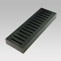 3 X Lauxes 'Celleni' Aluminium Midnight Slimline Tile Insert Grate Black 100*100*26mm(Maximum Length 5600mm,80mm Waste)