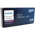 Philips Zoom 10% Nite White Carbamide Peroxide Teeth Whitening Gel Kit - 3 x 2.4gram Syringes - Instructions and Shade Guide Included