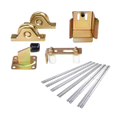 Sliding Gate Hardware Accessories Kit with 6m Track
