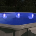 Submersible Floating Pool LED Lamp Remote Control Multi-colour vidaXL