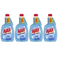 4x Ajax Spray Wipe 500ml Glass Anti-Fog/Anti-Scratch/Anti-Streak Cleaner Refill