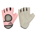 Adidas Women's Essential Fitness/Weights/Sports X-Large Half Finger Gloves Pink