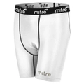Mitre Neutron Compression Shorts Size SM Men Sports Activewear/Gym Tights White