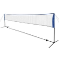 Badminton Net with Shuttlecocks 600x155 cm vidaXL