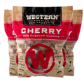 Western Cherry Smoking Wood Chunks - Made in the USA - 28081