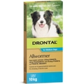 Drontal Chewable Allwormer for Dogs Medium 3-10kg - 3 Sizes