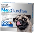 Nexgard Small Dogs Tasty Chews Tick & Flea Treatment 4.1-10kg - 2 Sizes